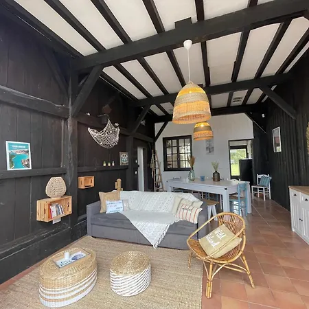 L Uni D 10 Pers Piscine Et Mini Ferme Proche Ocean Дом отдыха *