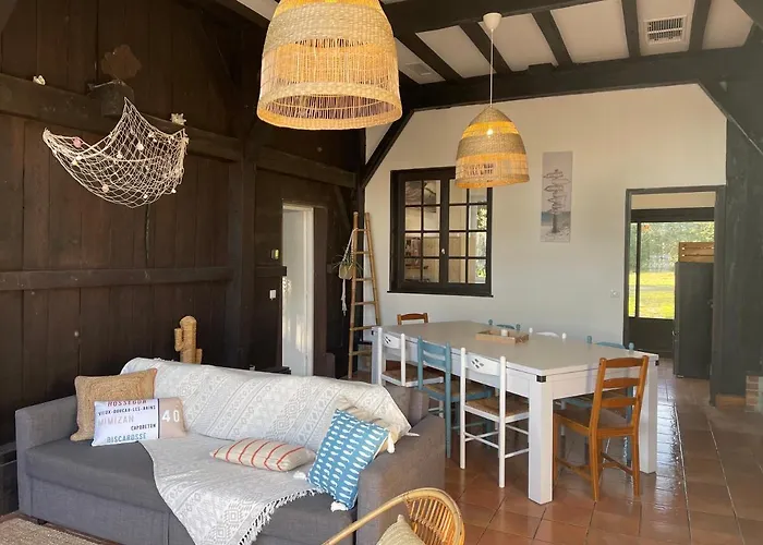 بيت للعطل L Uni D 10 Pers Piscine Et Mini Ferme Proche Ocean *