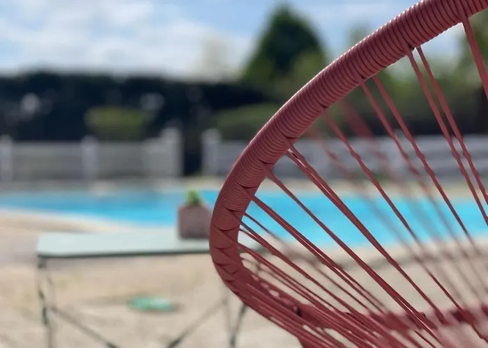 بيت للعطل L Uni D 10 Pers Piscine Et Mini Ferme Proche Ocean