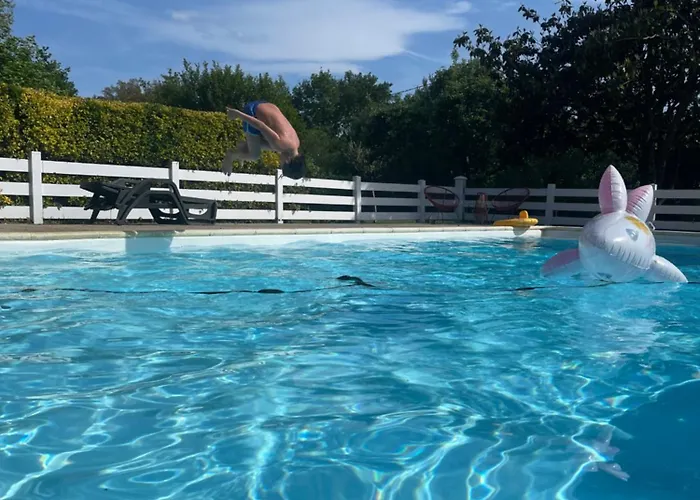 L Uni D 10 Pers Piscine Et Mini Ferme Proche Ocean